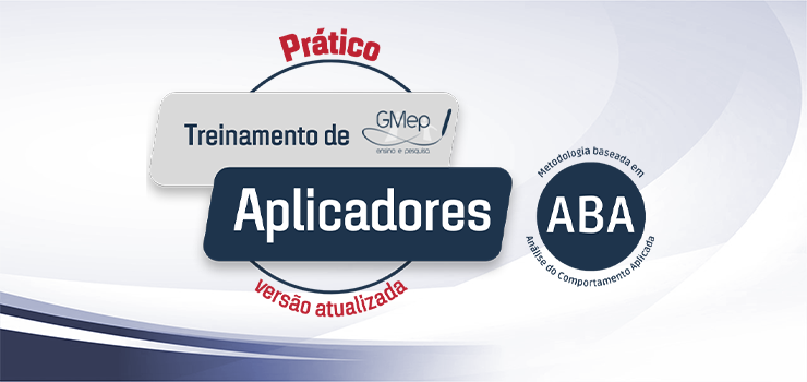 Banner do curso prático de aplicadores em ABA exposto na homepage do site gmep.